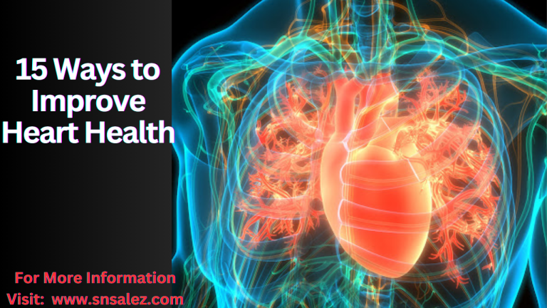 15 Ways to Improve Heart Health