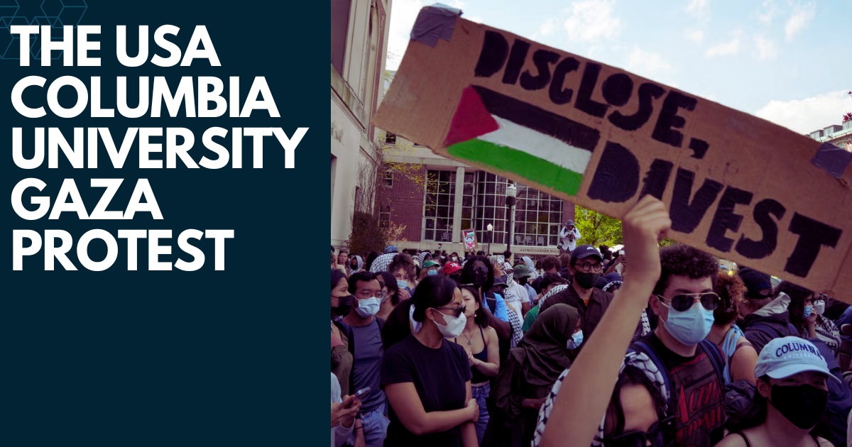 Read more about the article The USA Columbia University Gaza Protest update