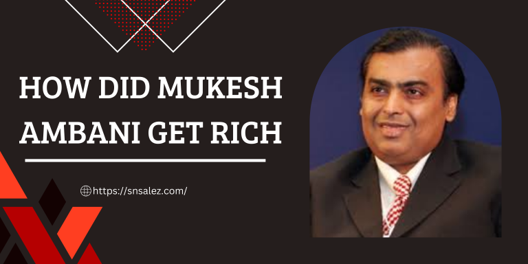 How did Mukesh Ambani get rich